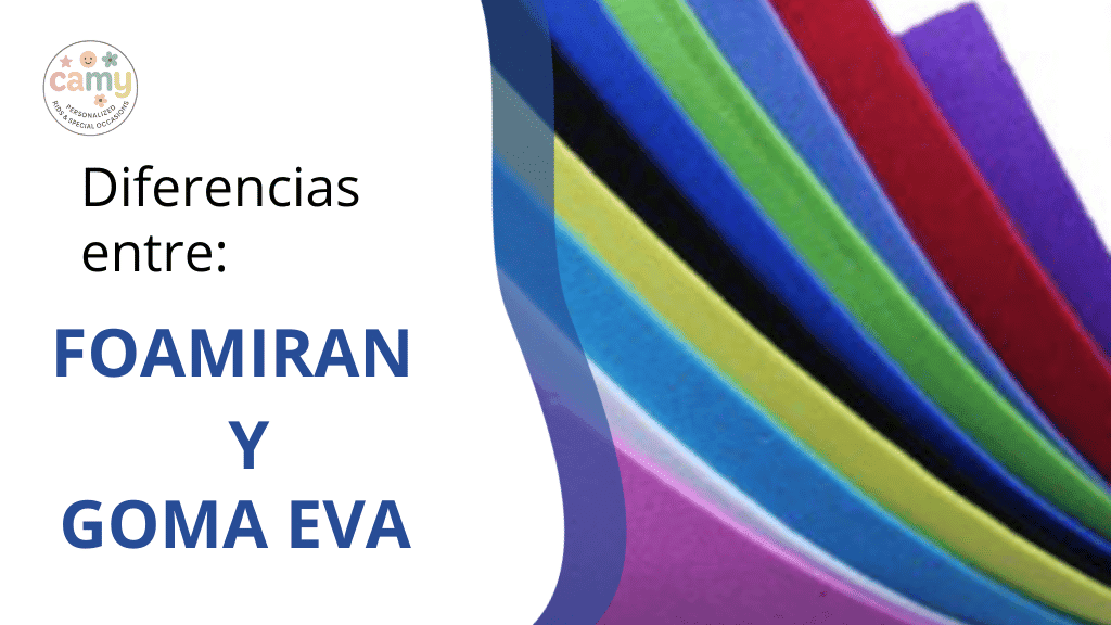 Diferencias entre Foamiran y Goma EVA